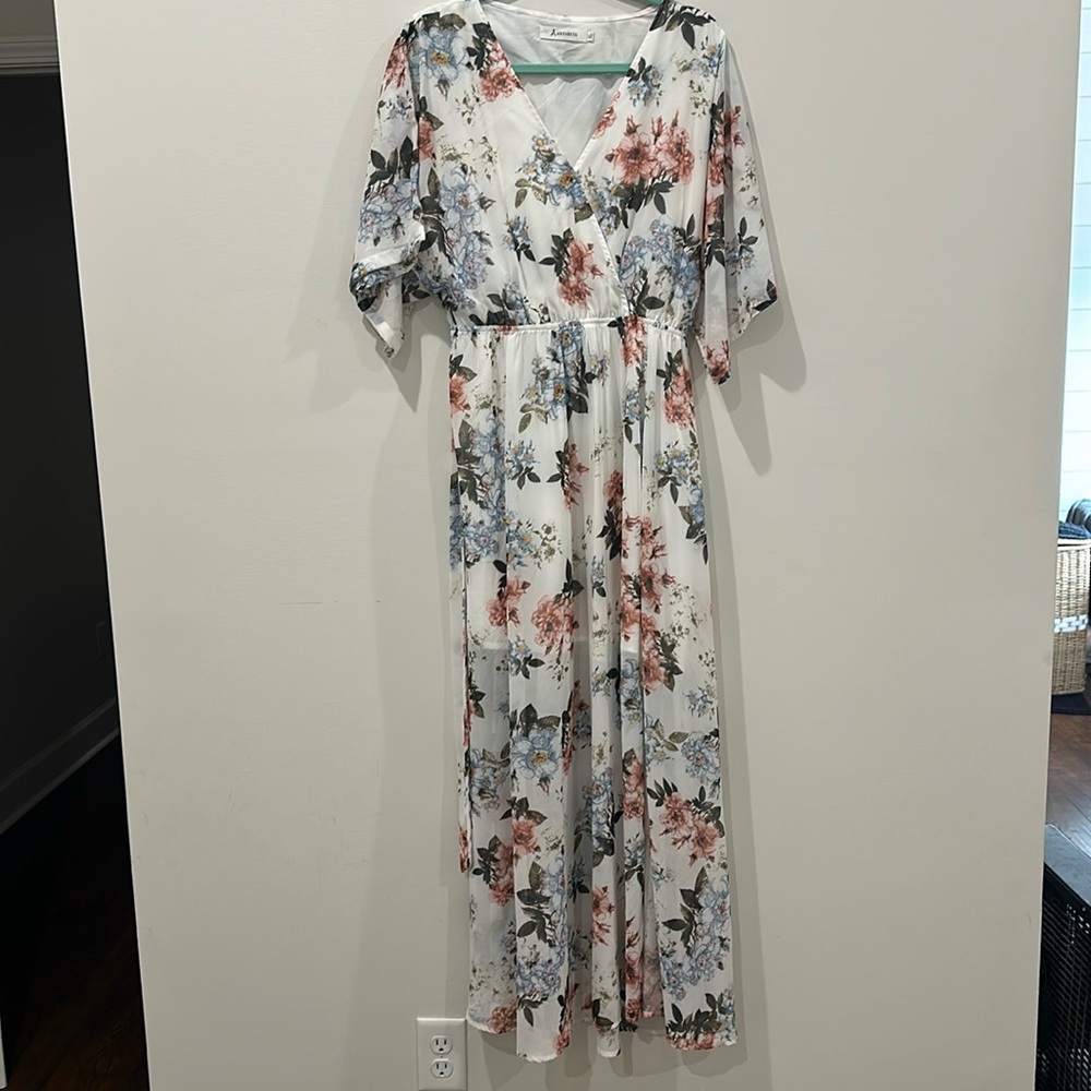 Floral maxi dress